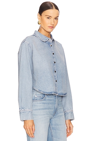 FRAME The Swing Shirt in Blue