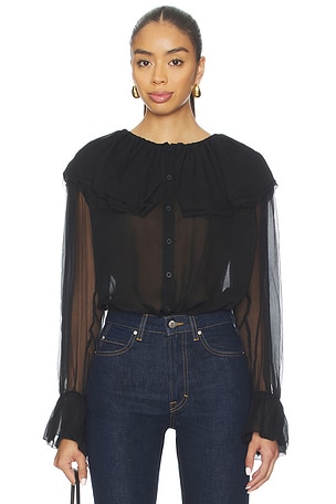 Tiered Statement Blouse FRAME