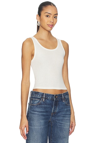 FRAME X Amelia Gray The Ghost Tank in Cream. Size XS. Also