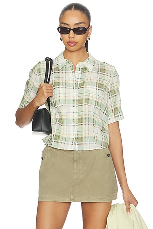 The Plaid Utility Shirt FRAME