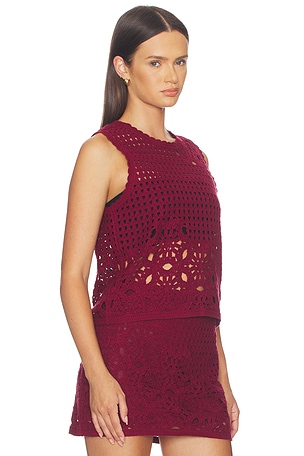 Frame camiseta tirantes the postcard en color rojo