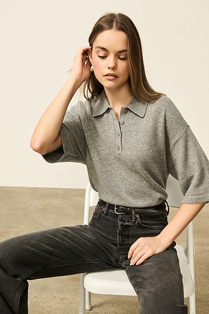 The Academy Polo Top FRAME