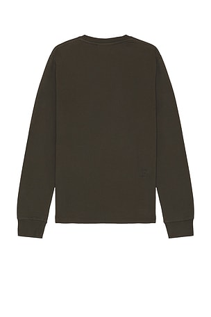 FRAME Duo Fold Crew in Brown