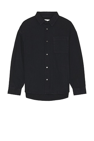 Long Sleeve Relaxed Denim Shirt FRAME