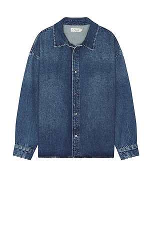 Relaxed Heavy Denim Shirt FRAME