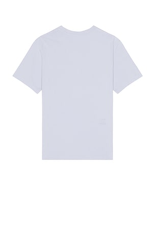 FRAME Logo Tee in Baby Blue