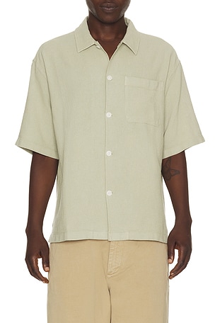 Open Weave Short Sleeve Shirt FRAME