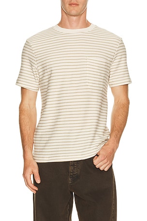 Ribbed Striped Tee FRAME