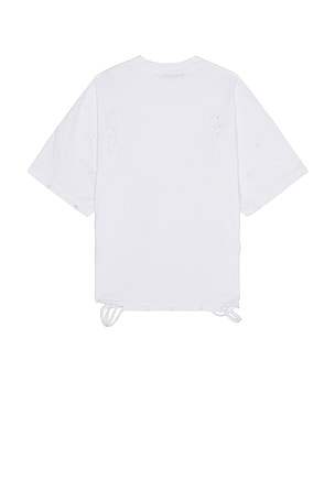 Funeral Apparel Distressed T-Shirt in White