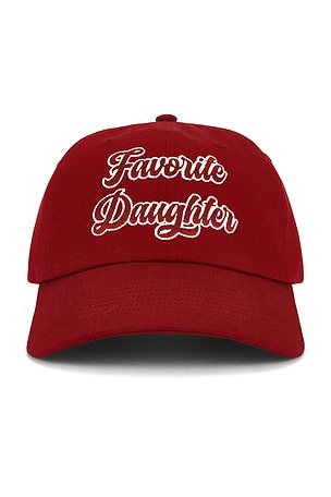 The Script Logo Baseball Cap Favorite Daughter