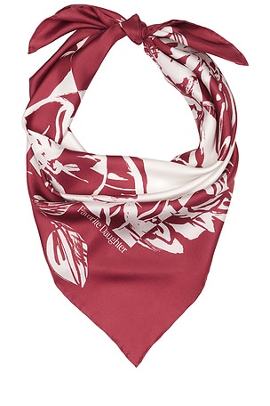The Vintage Floral Silk Square Favorite Daughter