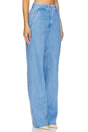 Favorite Daughter The Fiona Denim Trouser in Blue