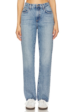 The Mikaela Low Slung Long Slim Straight Jeans Favorite Daughter