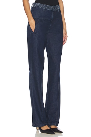Favorite Daughter The Leave An Impression Trouser in Blue