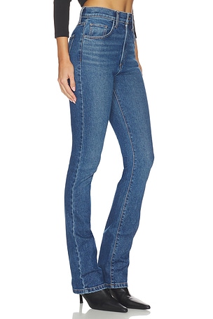 Favorite Daughter The Valentina Boot Super High Rise in Blue