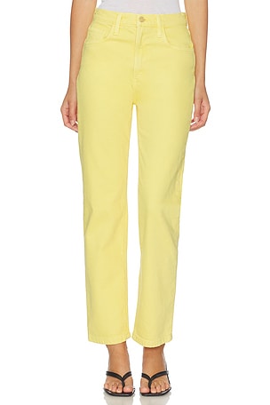 CALÇA RETA COM CINTURA SUPER ALTA THE VALENTINA Favorite Daughter
