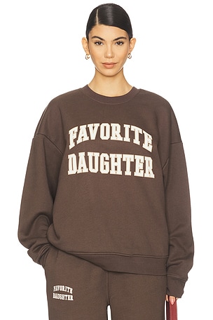 Collegiate Sweatshirt Favorite Daughter