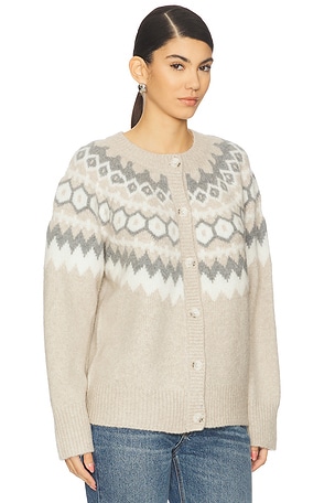 Favorite Daughter Snowed in Cardigan in Beige