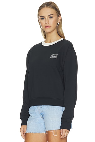 Favorite daughter sudadera the collegiate chest classic en color Negro & Blanco