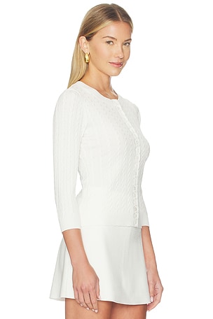 Favorite Daughter The Keepsake Cardigan in White