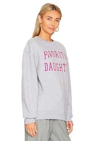 Favorite Daughter Collegiate Sweatshirt in Grey