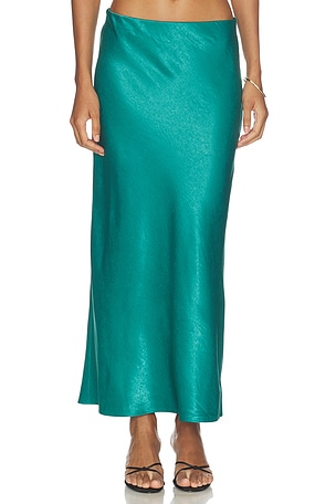 Favorite Daughter The Favorite Skirt in Teal. Size XS. Also