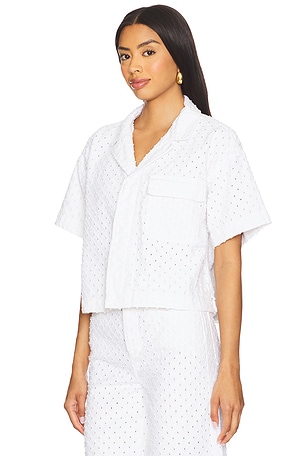 Favorite Daughter The Micha Shirt in White