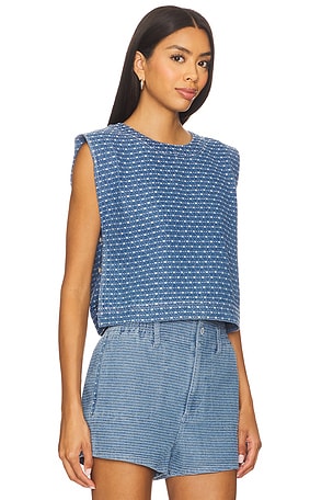 Favorite Daughter The Arlo Top in Blue