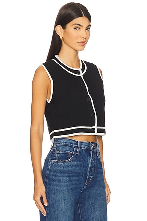 Favorite Daughter The Meredith Top in Black