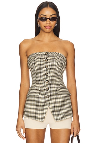 Phoebe Bustier Top Favorite Daughter