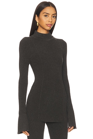 Favorite Daughter The Runway Top in Charcoal. Size XS. Also