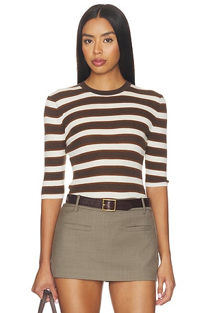 The Amelia Crewneck Top Favorite Daughter