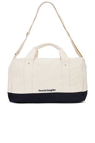 Favorite Daughter Go Sports Duffle Bag in Cream
