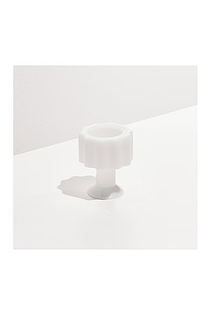 Fazeek Wave Candle Holder in White