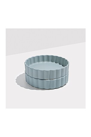 Fazeek Ceramic Bowl Set of 2 in Blue