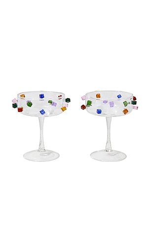 Jewel Coupes Set Of 2 Fazeek