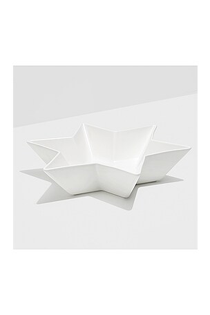 Fazeek Ceramic Star of David Bowl in White