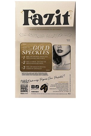 Fazit Beauty Decolletage Freckle Speckles in Gold