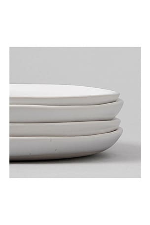 Fable The Dessert Plates Set of 4 in White
