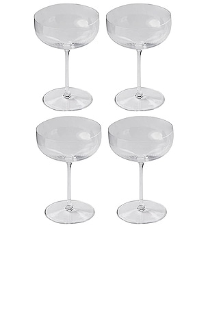 The Coupe Glasses Set of 4 Fable