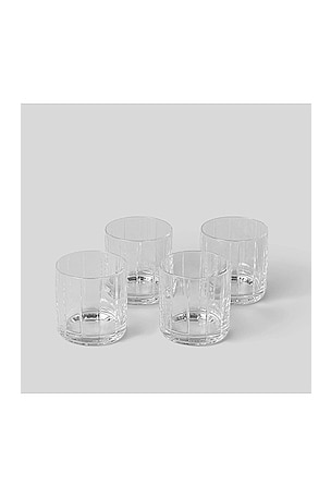 Fable The Rocks Glasses Set of 4 in Neutral
