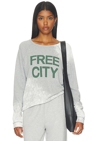 Bleachout Sweatshirt Free City