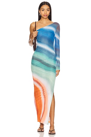 Selene One Shoulder Dress Farai London