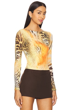 Farai London Fleur Top in Yellow