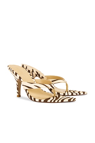 FEMME LA x REVOLVE Tokyo Thong Sandal in Beige