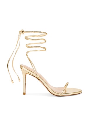 x REVOLVE 3.0 Barely There Lace Up Heel FEMME LA