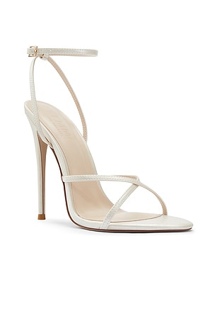 FEMME LA Ale Sandal in Ivory. Size 9. Also