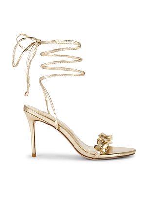 x REVOLVE Barely There Lace Up Heel FEMME LA