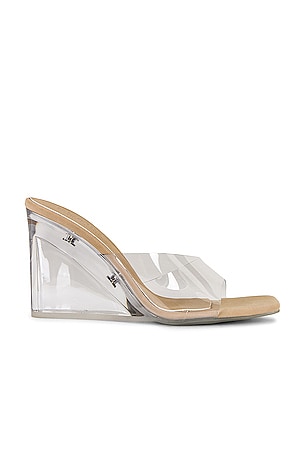 Jeffrey campbell 2025 clear mules