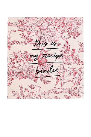 Recipe Binder Friend of Mine